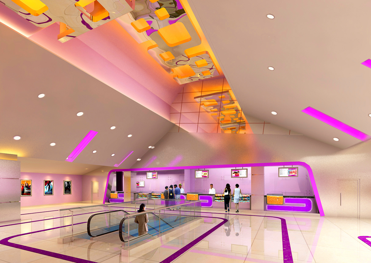 firm specialized in multiplex cinema interior design, Interior designer for game zone, food court  ,Best Cinema interior designer and architect in india, Standalone cinema theatre architects in india, Interior designer for residence.